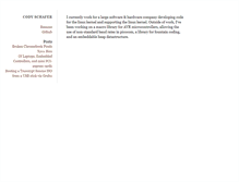 Tablet Screenshot of codyps.com